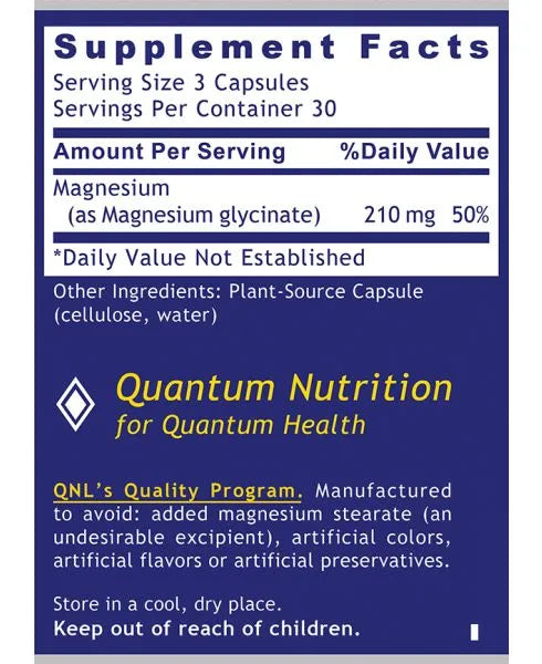 Magnesium Glycinate Caps
