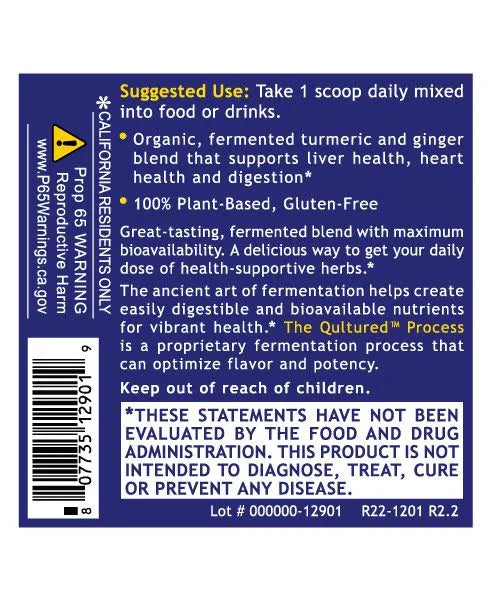 Fermented Turmeric / Ginger