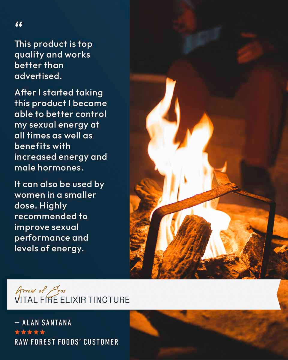 Arrow of Eros Vital Fire Aphrodisiac Elixir Tincture » 4 Ounce Bottle