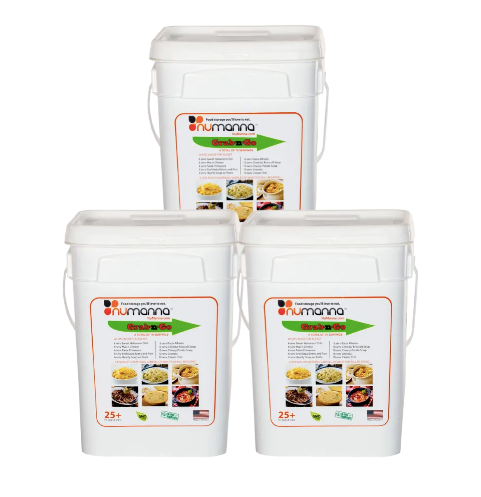 NuManna Grab-N-Go Emergency Food | 80 Servings