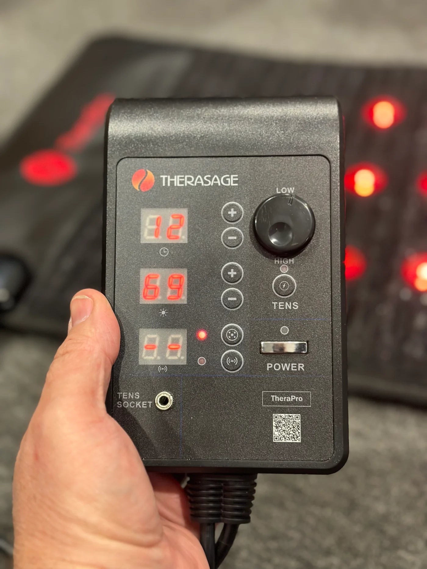 Therasage TheraPro - PEMF/Infrared/Red Light Pad
