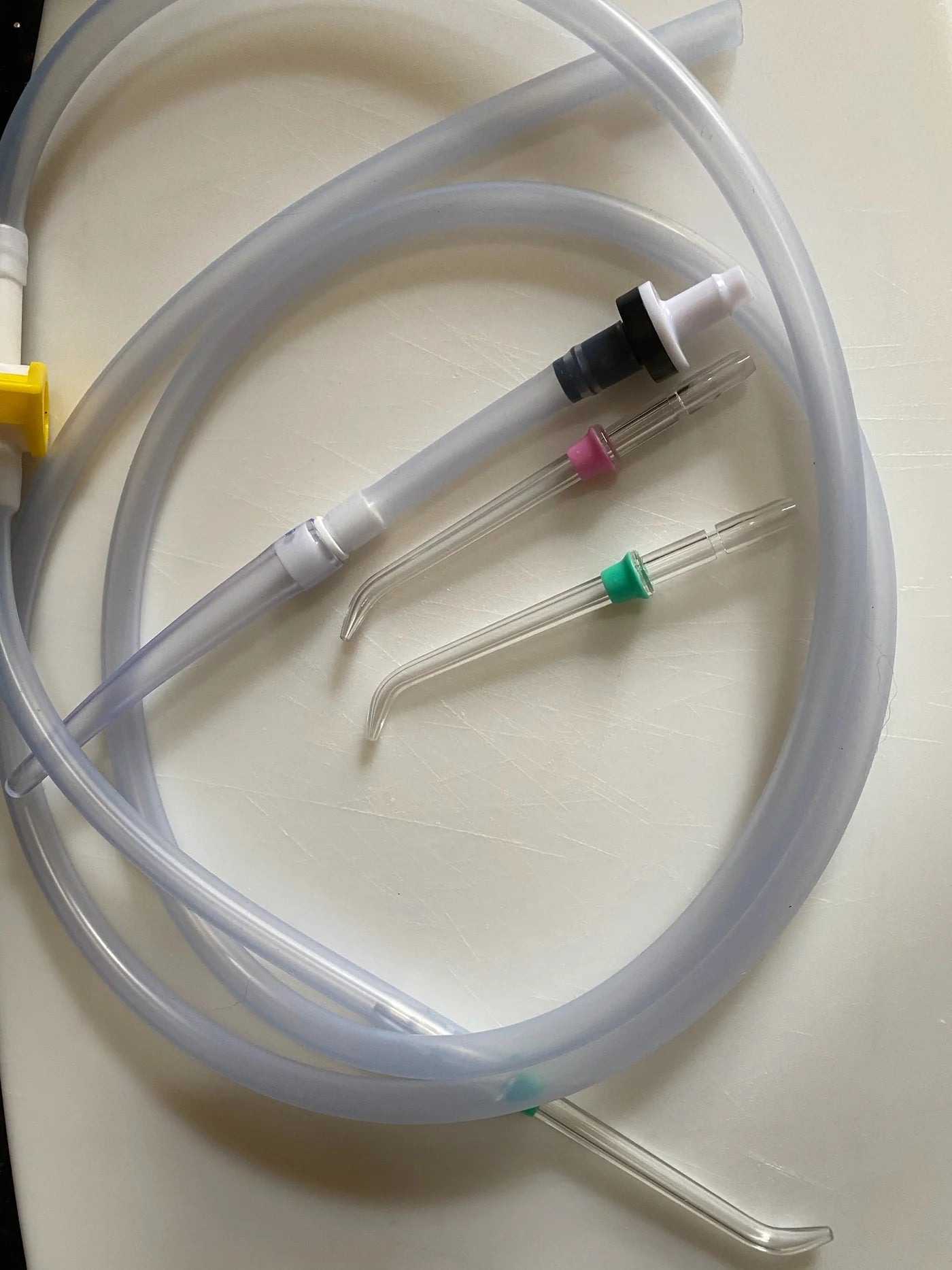 TheraO3 - Bubbler Insufflation Accessory Bundle (Insufflator, Hydration Cup, O3 Collect Bag, 2 dental tips)