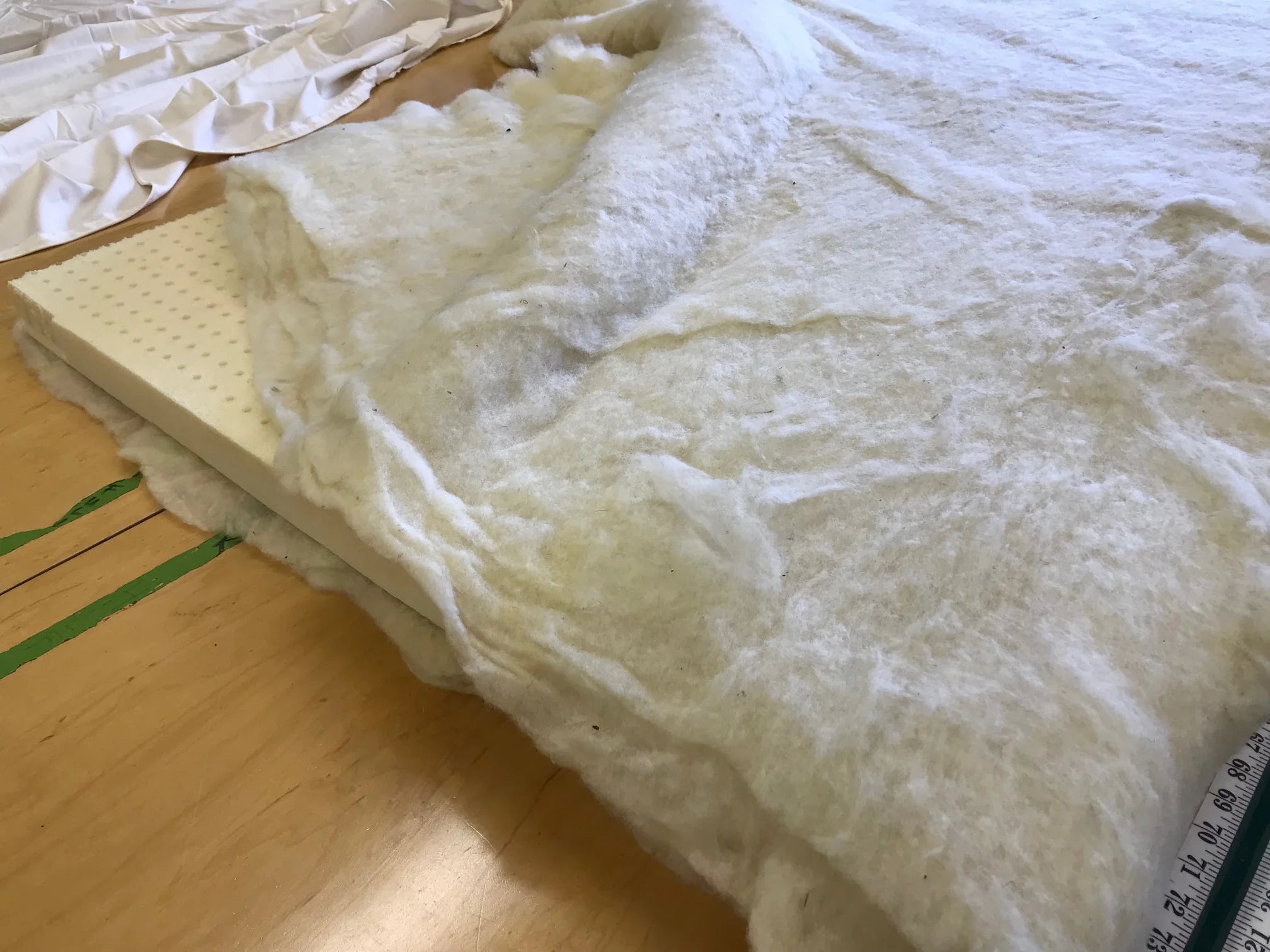 Natural Wool & Latex Mattress Topper