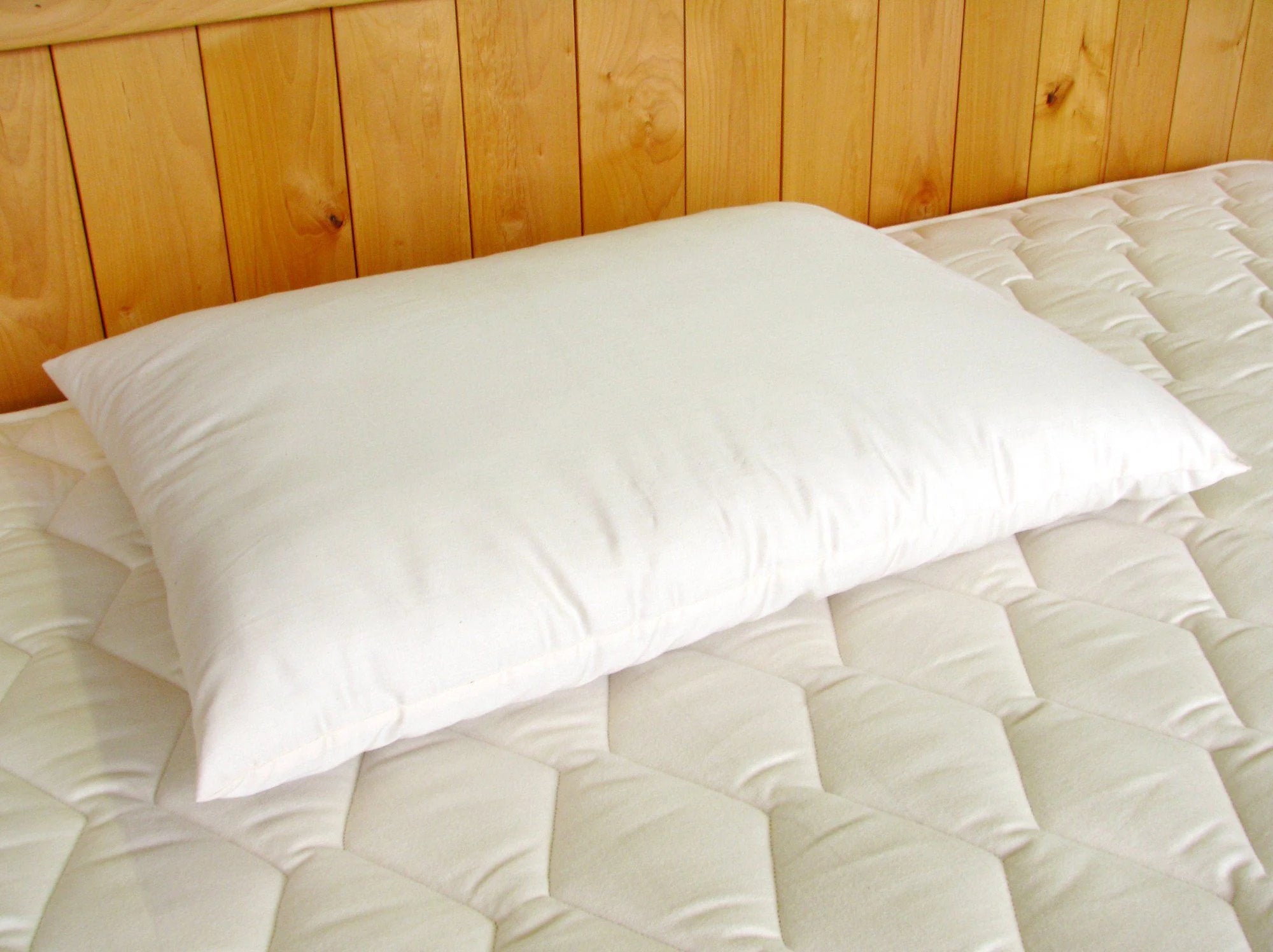 Natural Child's Wool-Filled Bed Pillow