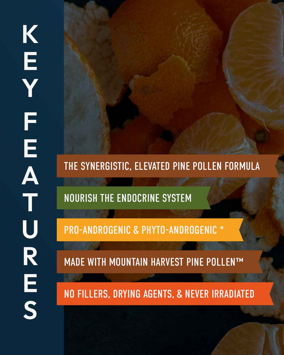 Forest Prana Elixir Pine Pollen and Nettle Root Capsules » 120 Count Bottle