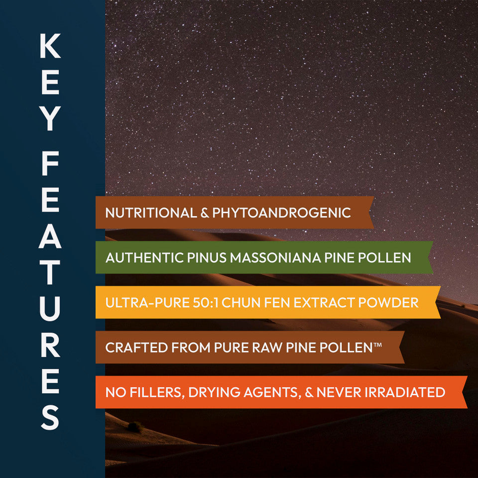 Forest Prana Pine Pollen Extract Powder » 70 Gram Jar