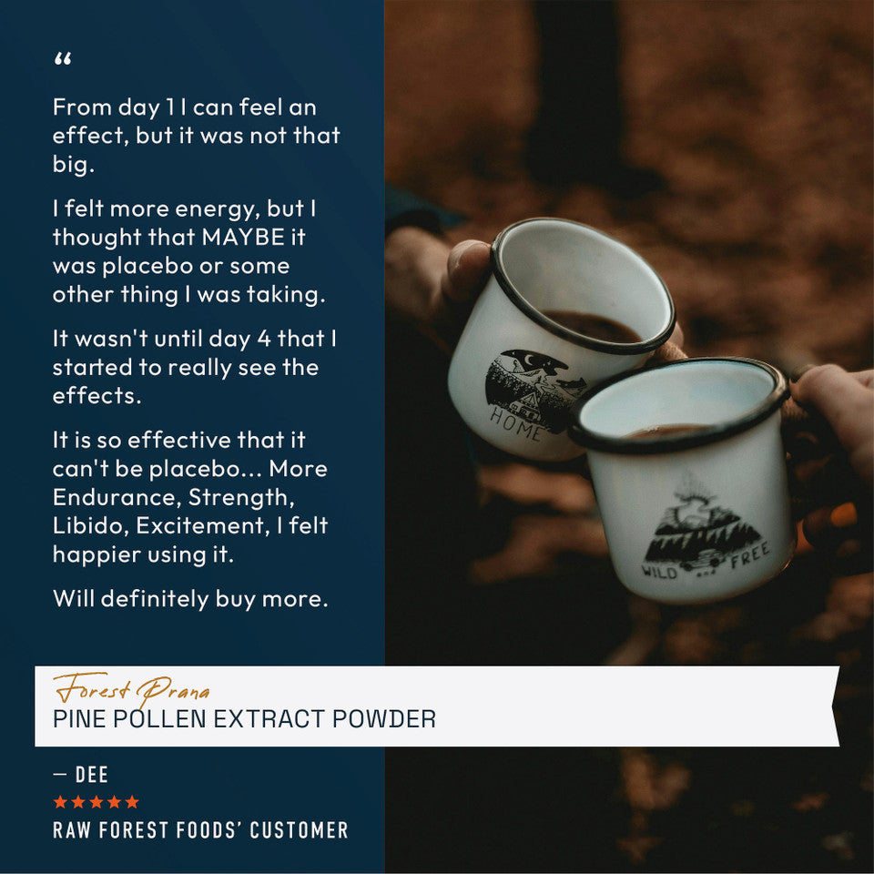 Forest Prana Pine Pollen Extract Powder » 70 Gram Jar