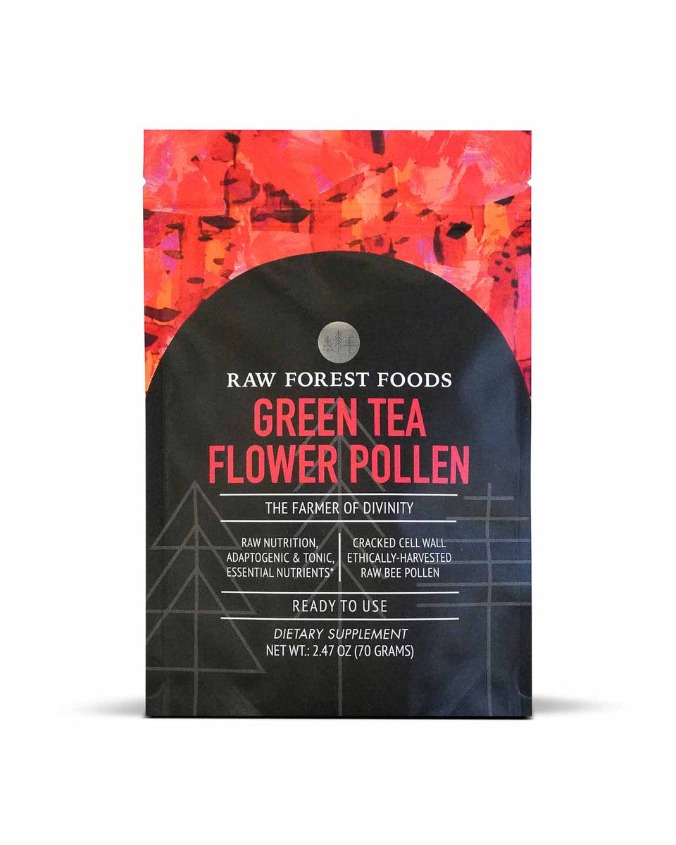 Farmer of Divinity RAW Camellia Flower Pollen Powder » 70 Gram Pouch