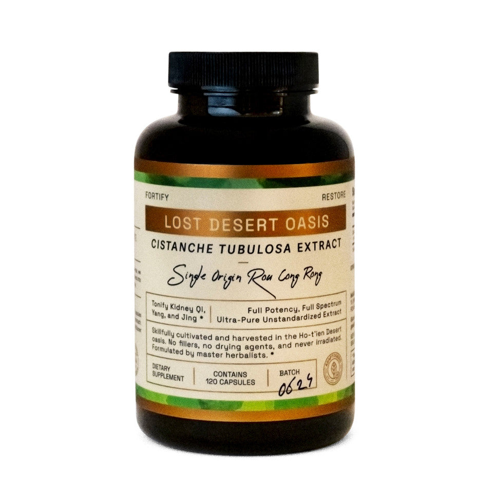 Lost Desert Oasis Cistanche Tubulosa Extract Capsules » 120 Count Bottle