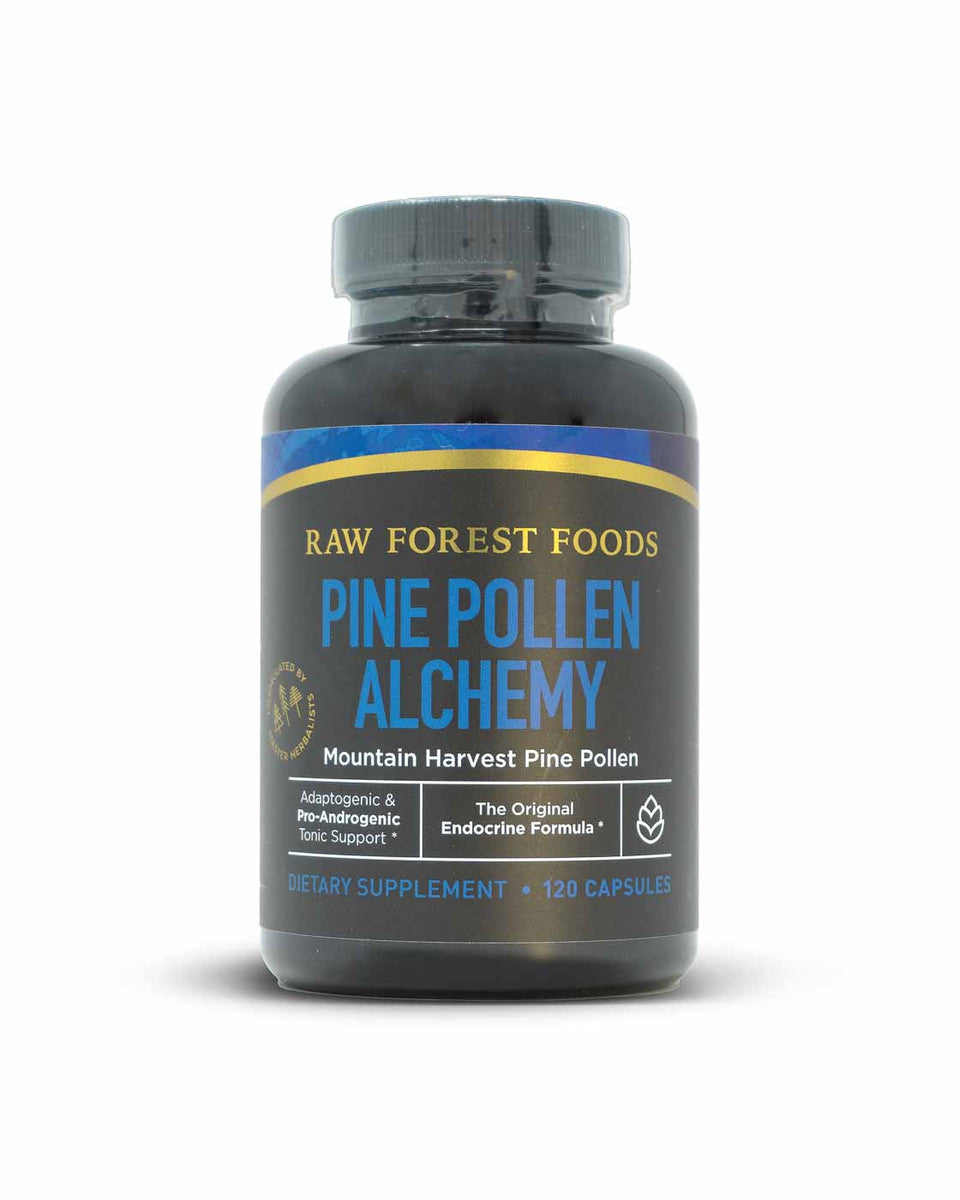 Mountain Alchemy Pine Pollen Elixir Capsules » 120 Count Bottle
