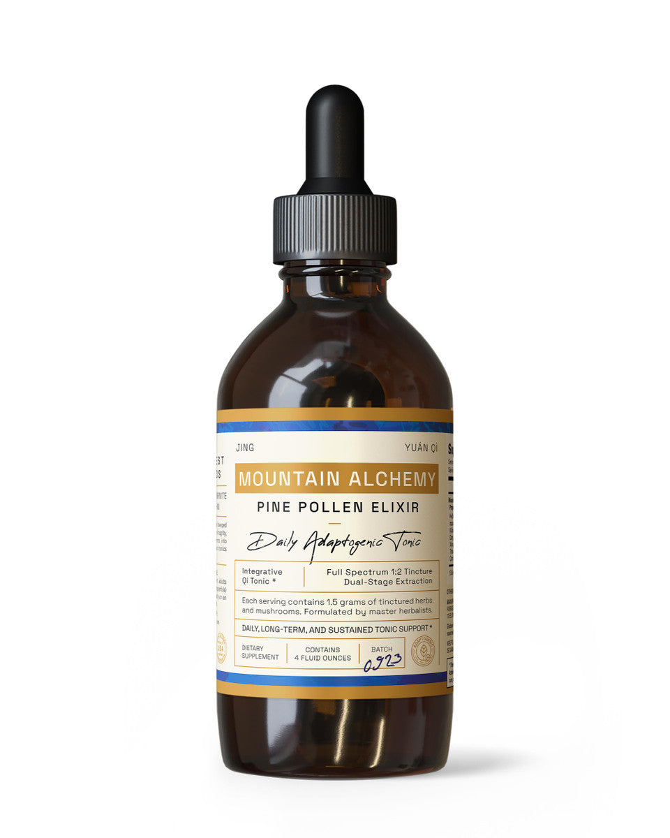 Mountain Alchemy Pine Pollen Elixir Tincture » 4 Ounce Bottle