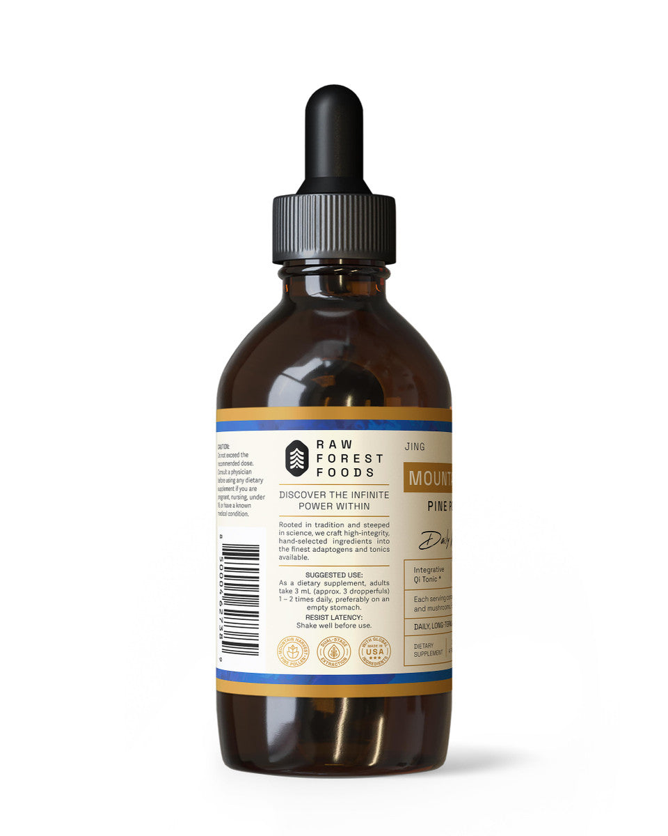Mountain Alchemy Pine Pollen Elixir Tincture » 4 Ounce Bottle