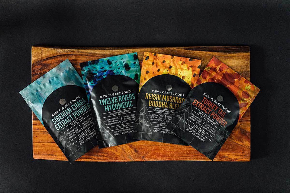 Cloud Mushroom Turkey Tail Extract Powder » 70 Gram Pouch