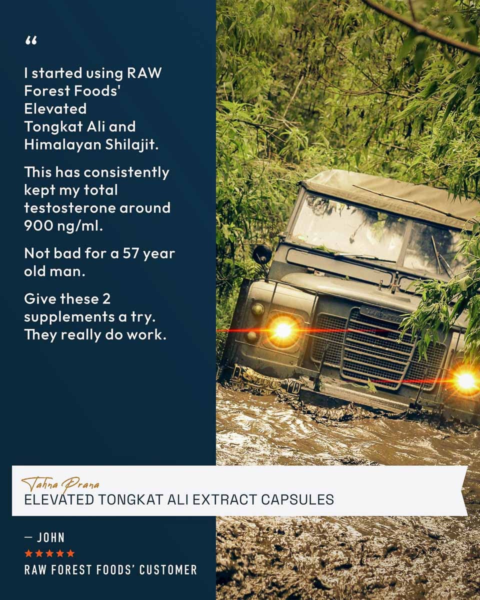 Tahna Prana Elevated Tongkat Ali Extract Capsules » With Eurycomanone » 120 Count Bottle