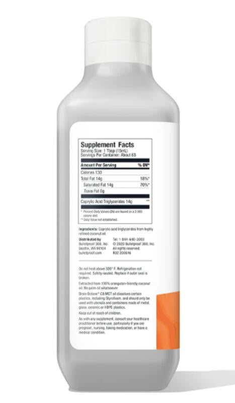 Brain Octane C8 MCT Oil