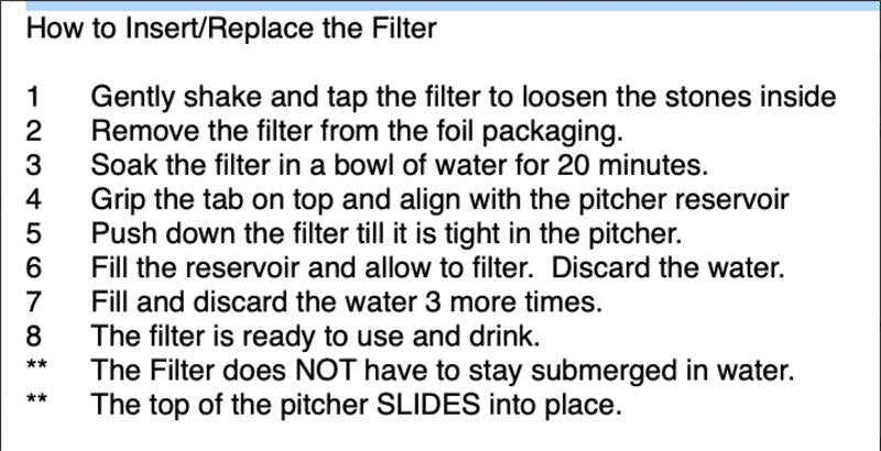 TheraH2O Pitcher