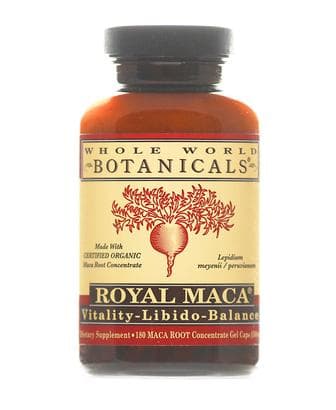 Organic Royal Maca 120 Gel Cap